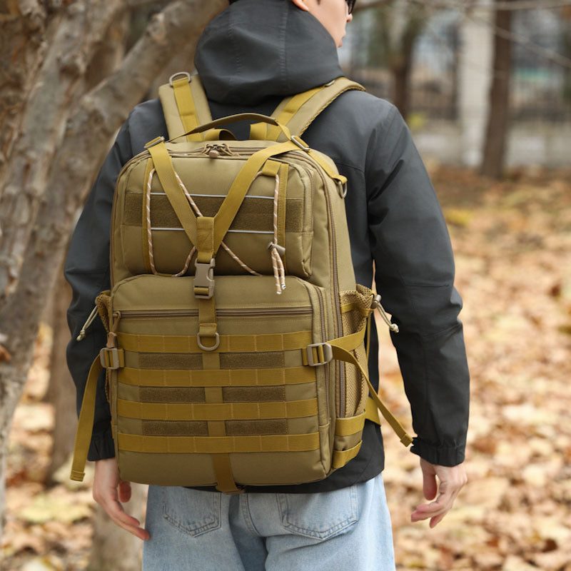 Multifunctional Mens Waterproof Bag Outdoor Travel Backpack
