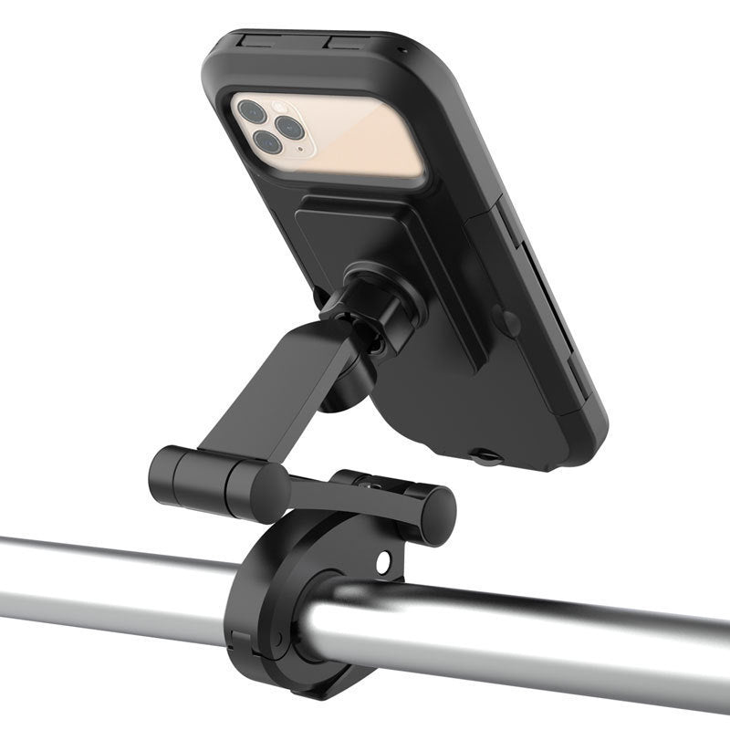 360 Rotatable Waterproof Bicycle Motorcycle Mobile Phone Holder Bike GPS Mount Bracket