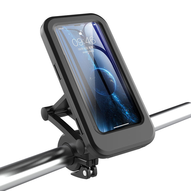 360 Rotatable Waterproof Bicycle Motorcycle Mobile Phone Holder Bike GPS Mount Bracket