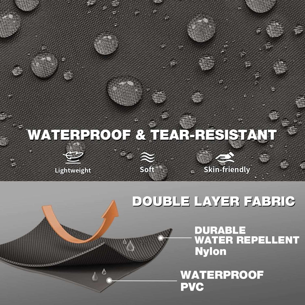 DikaSun Lightweight Bootfoot Chest Waders with Boots — Men & Women Fishing Waders