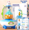 Electric Mini Finger-Powered Pottery Wheel Kit Handmade Set With No-Bake Clay Toys