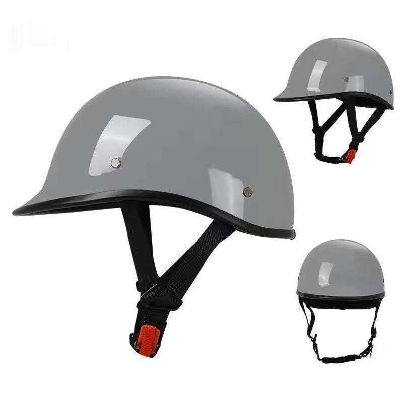 Retro ABS Half Helmet for Motorcycles & Electric Scooters – Adult Sizes S–XXL
