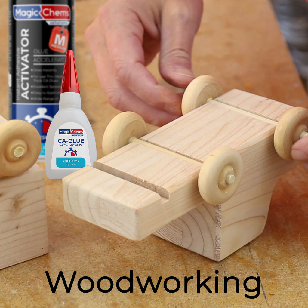 CA Glue with Activator (2 x 0.8 oz + 6.7 fl oz)