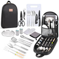 24-piece BBQ & Camping Cookware Kit