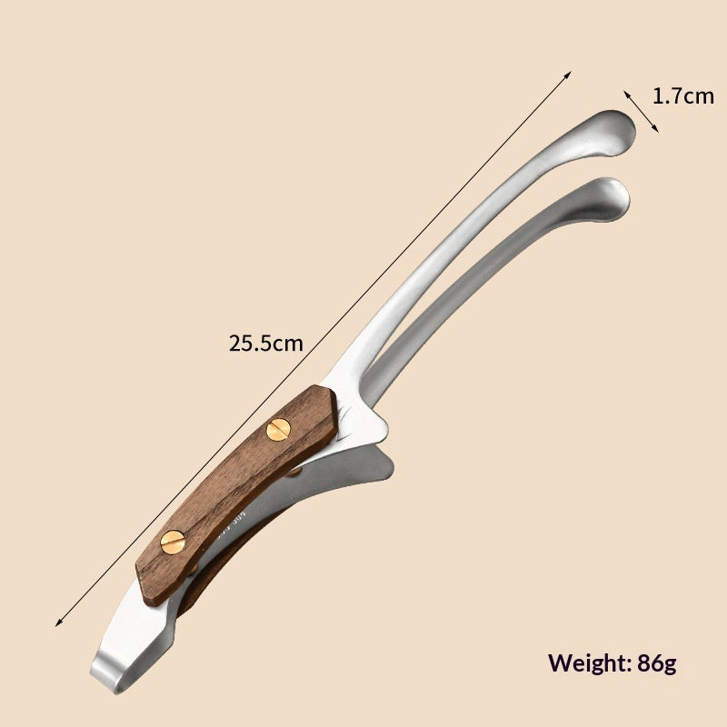 304 Stainless Steel Barbecue Tongs For Camping Grilling And Pan-Frying Steak