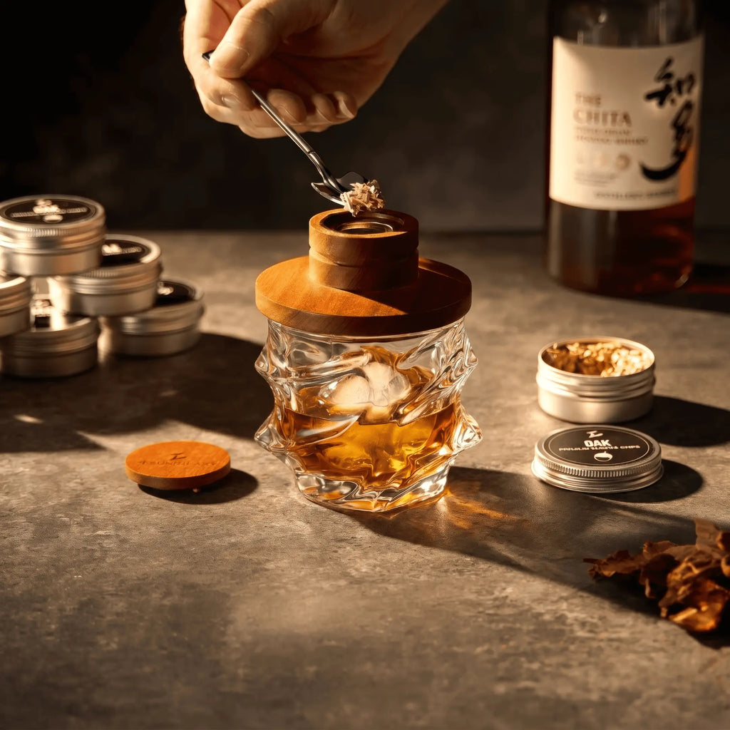 Tsuki Smoker Kit For Whisky & Cocktail (Storm Bundle)