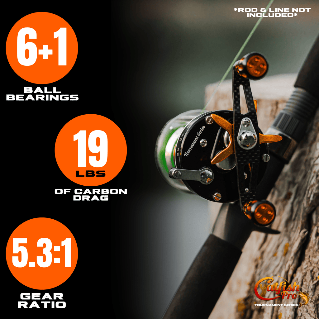 600CTS Round Baitcaster Reel
