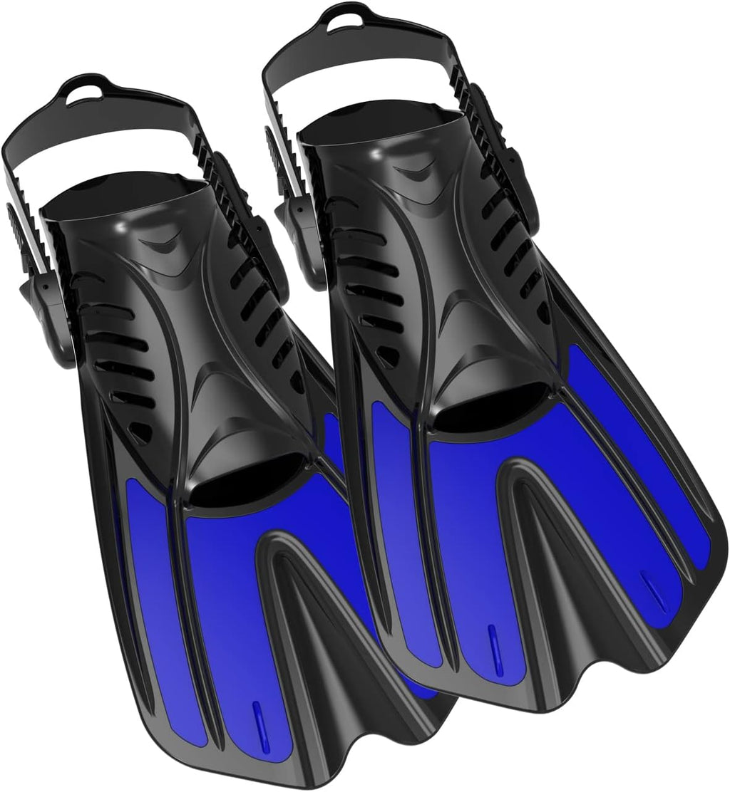 Diving fins Snorkeling Gear for Adults Snorkel fins Swim fins Open, Adjustable