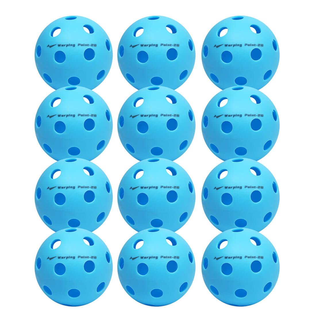 Indoor Practice Pickleballs - Blue