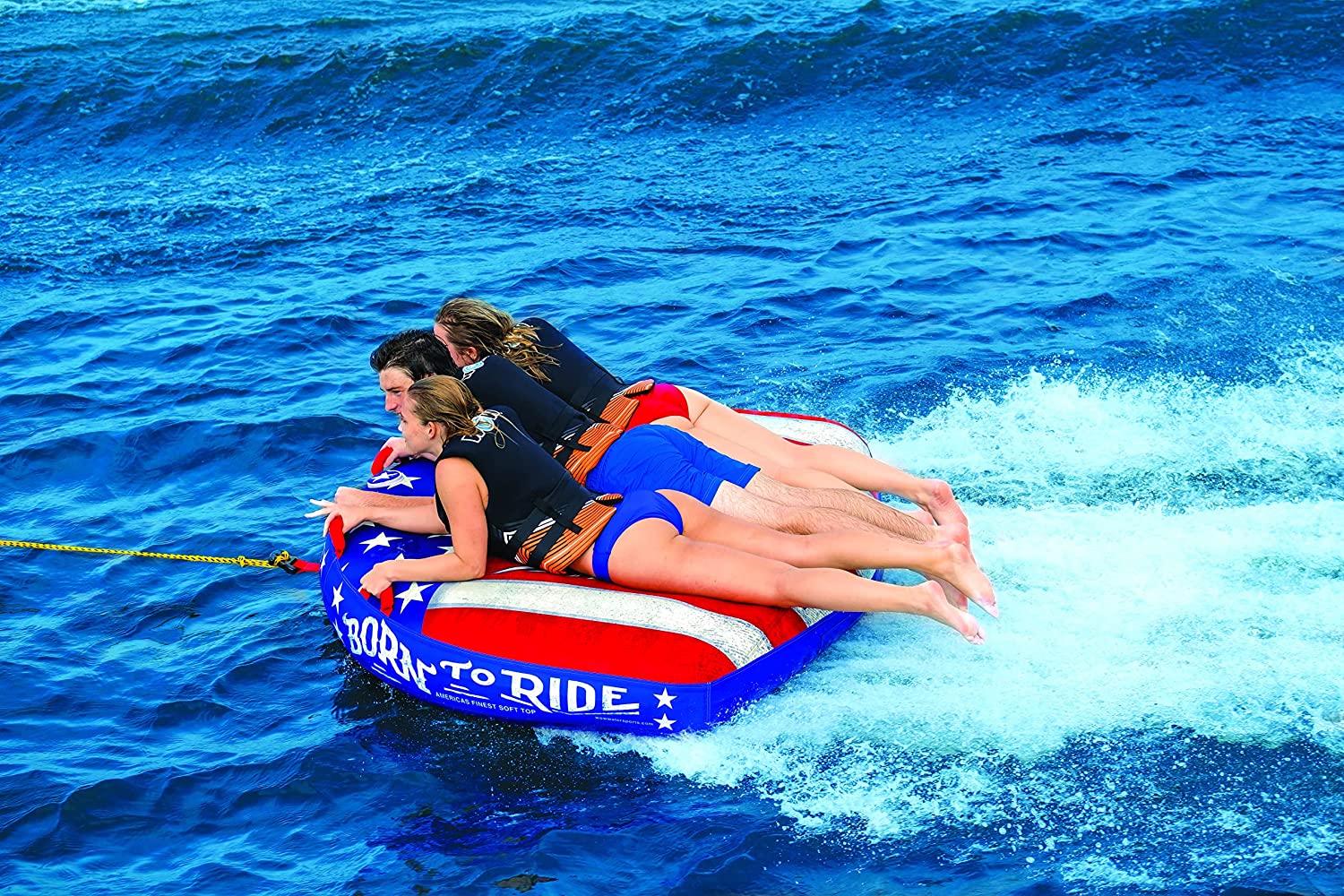 WOW Watersports Born to Ride 3 Person 3P Towable
