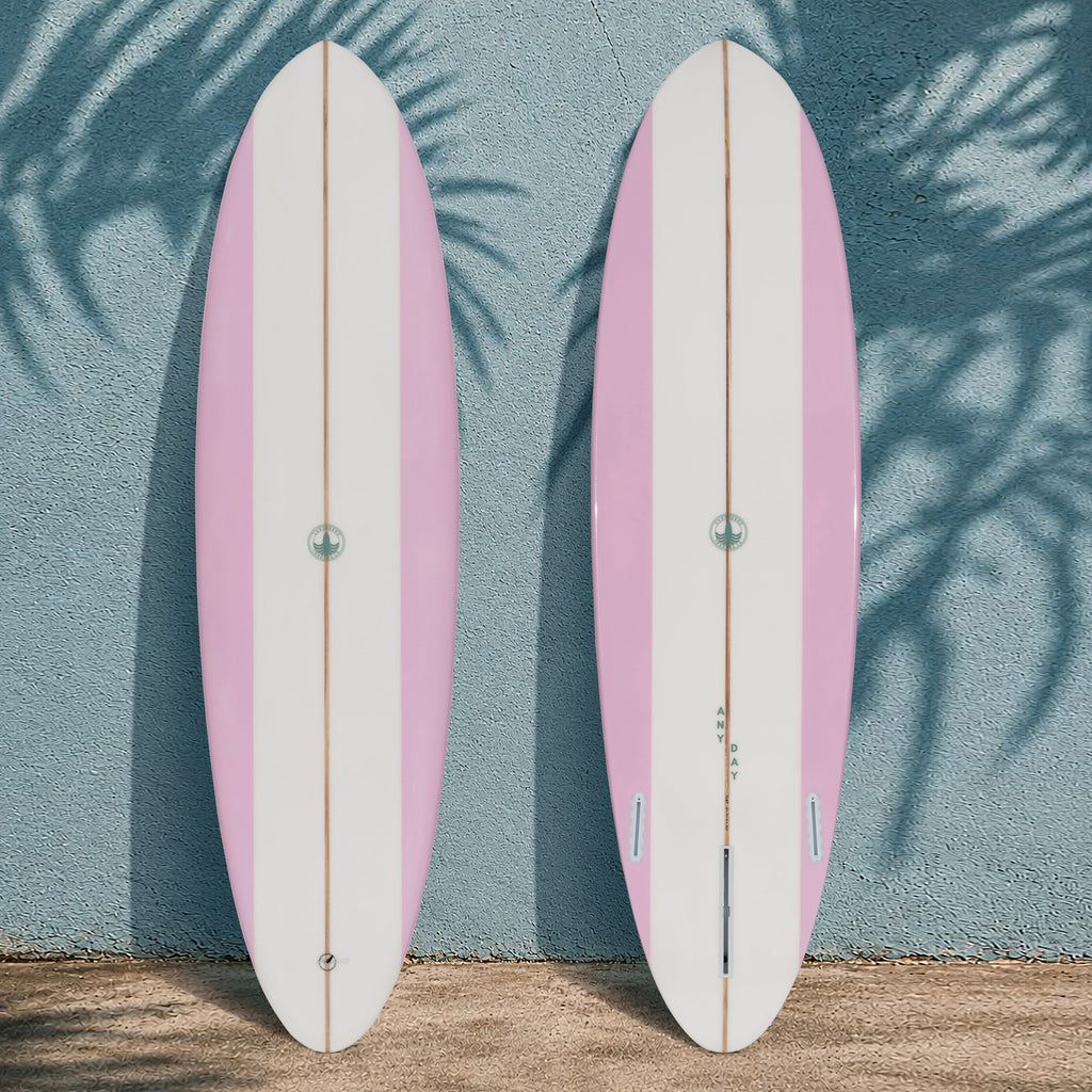 ANY DAY All-Around Mid Length Surfboard – Rose