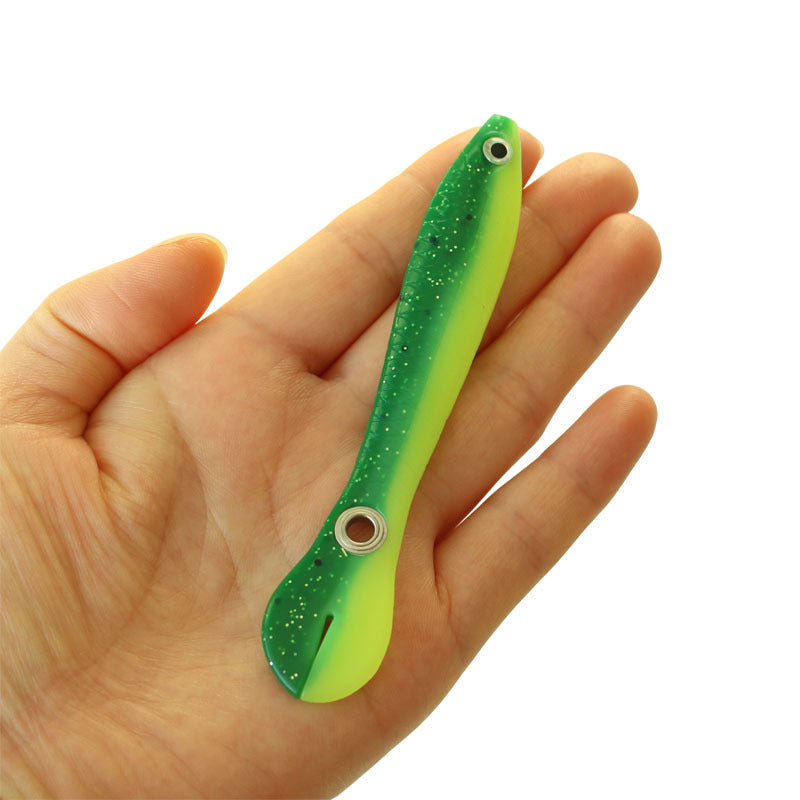 A Mock Lure Can Bounce With Slip Mechanism  For Bass Trout Pike Spring Autumn