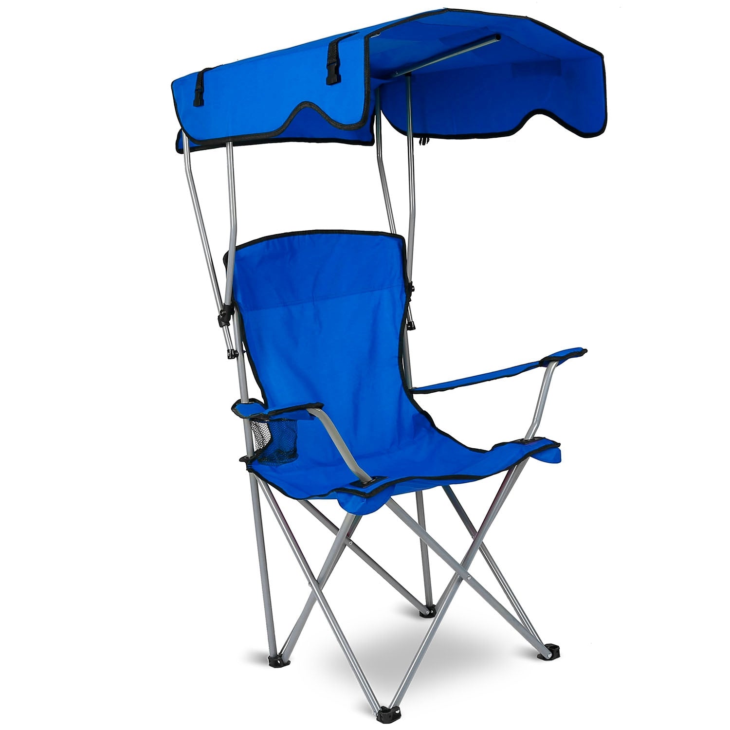 Foldable Beach Canopy Chair Sun Protection Camping Lawn Canopy Chair 330LBS Load