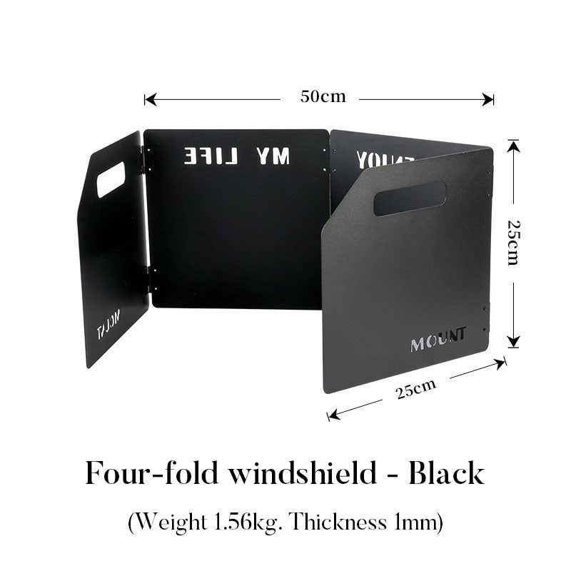 Outdoor stove enclosure wind shield camping w stove folding stove wind shield