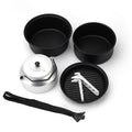 Non-stick coating aluminum alloy cover pot kettle portable camping pot frying pans