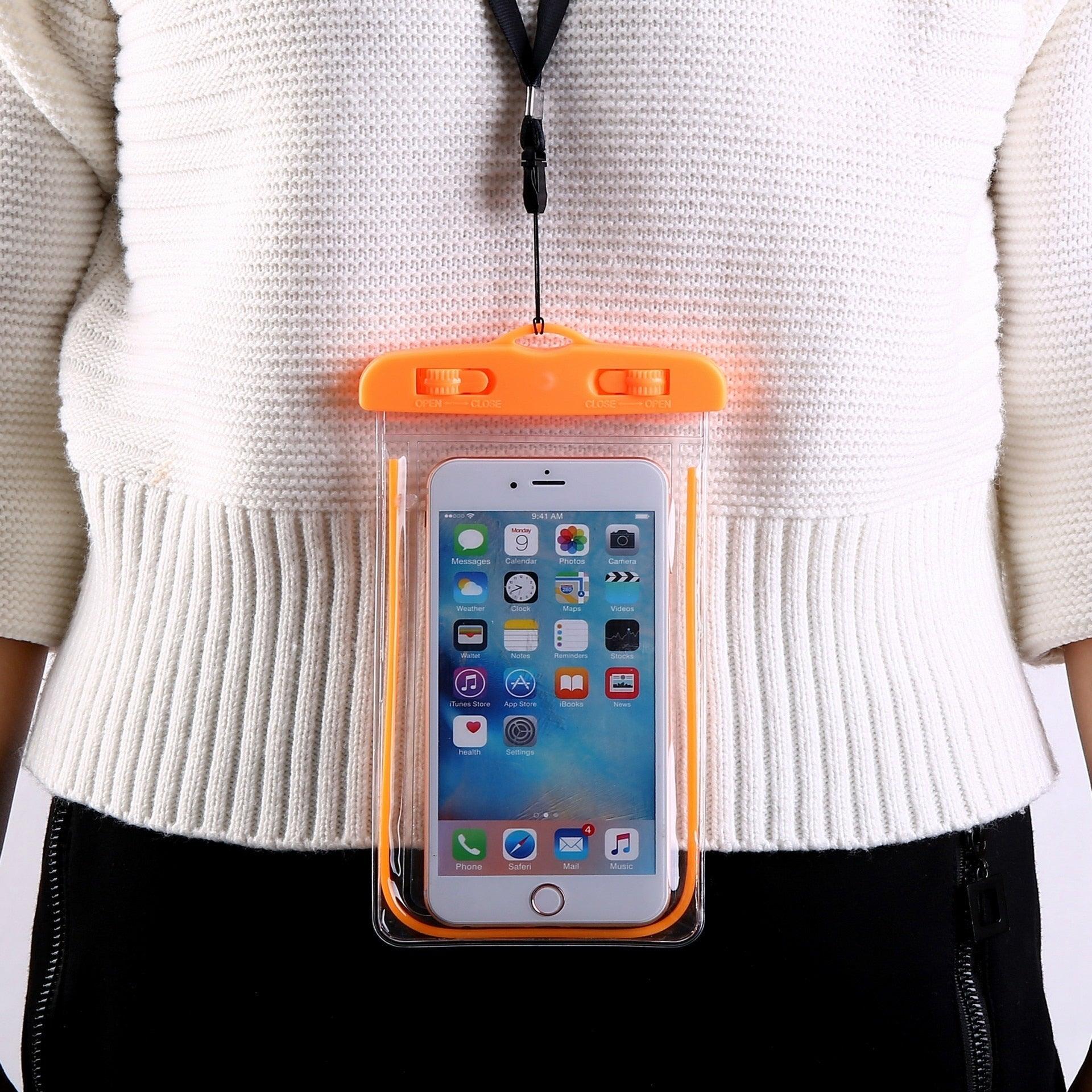 Universal Waterproof Cell Portable Bags Plastic Waterproof Underwater Pouch for Mobile