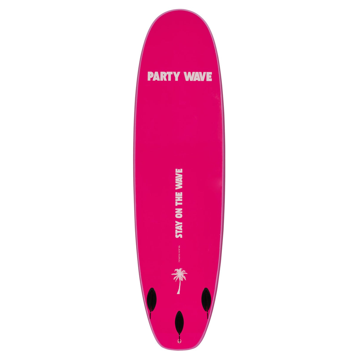 7' Party Wave Soft Top Surfboard - Rose