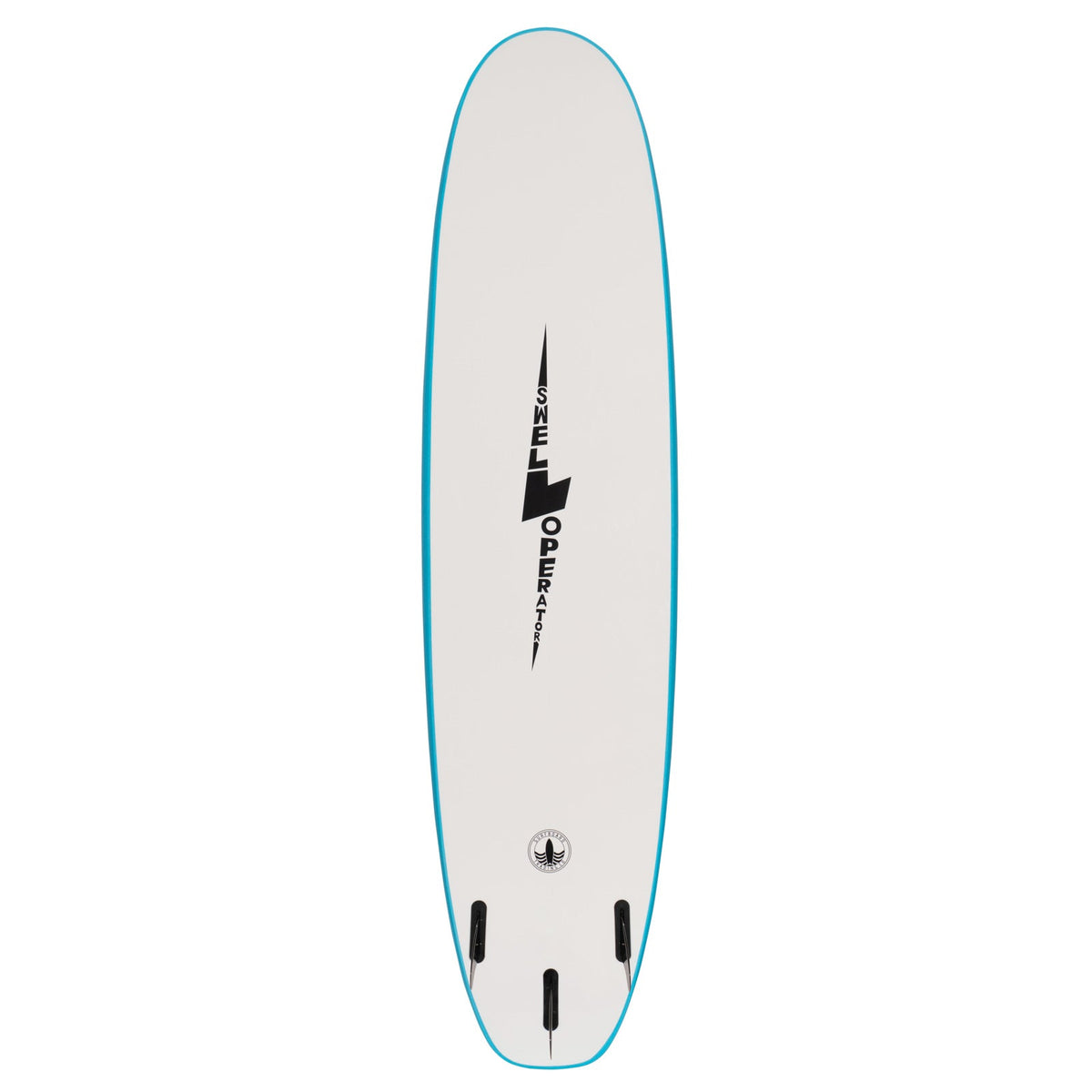 8' Swell Operator Soft Top Surfboard - Aqua