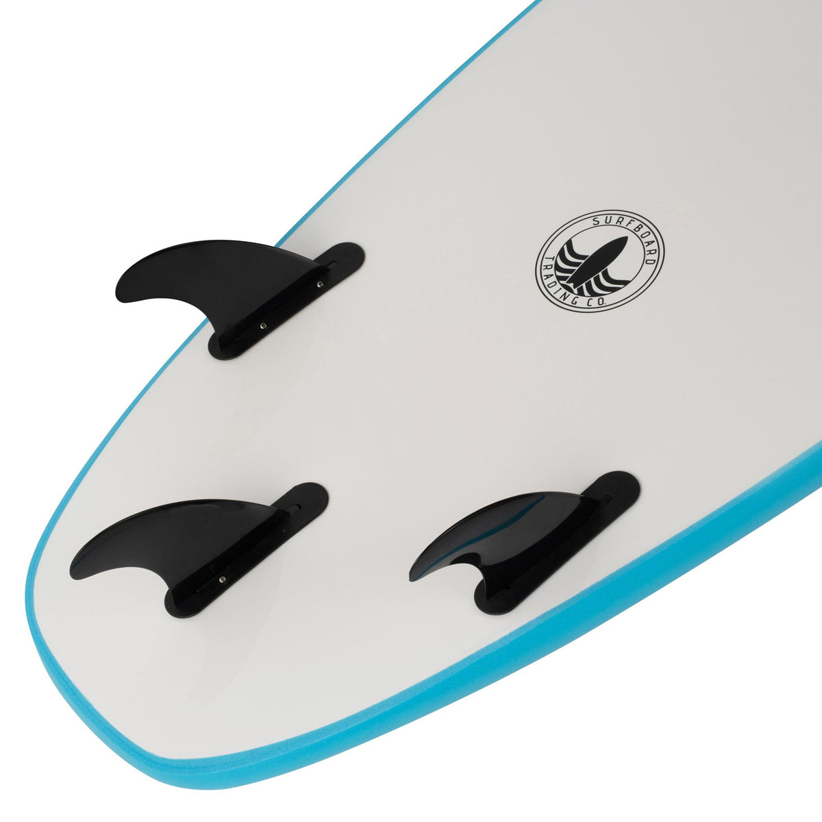 8' Swell Operator Soft Top Surfboard - Aqua