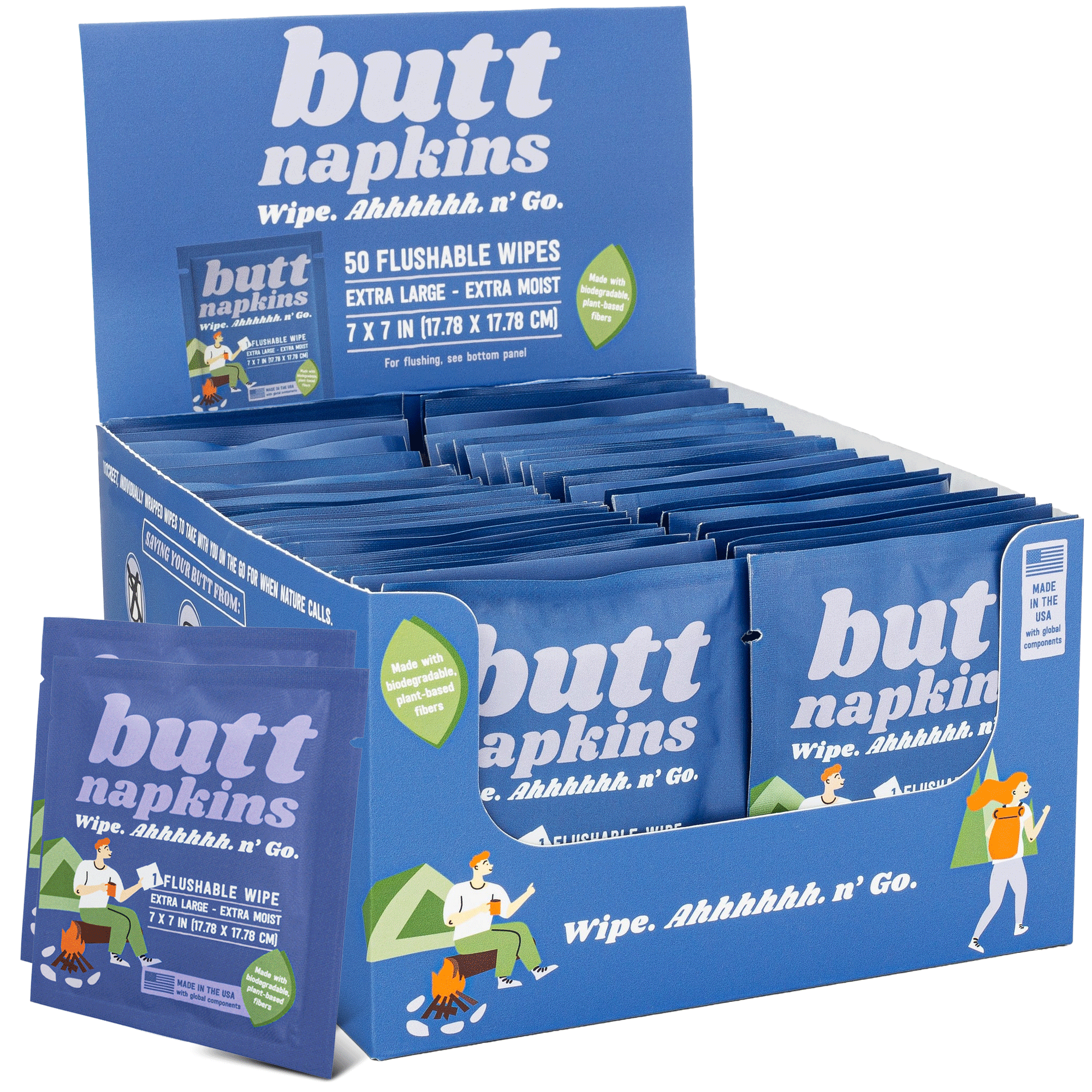 BUTT NAPKINS