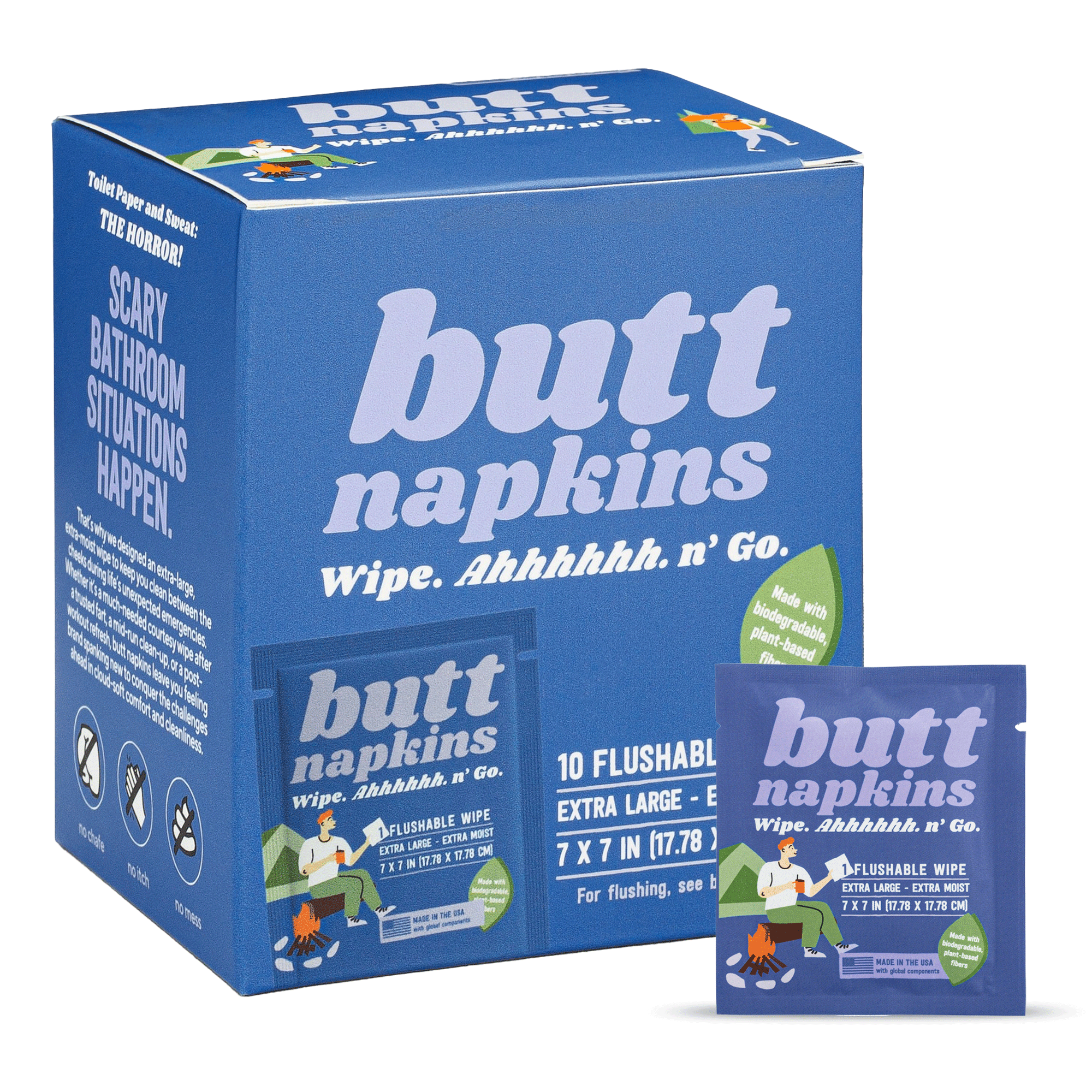 BUTT NAPKINS