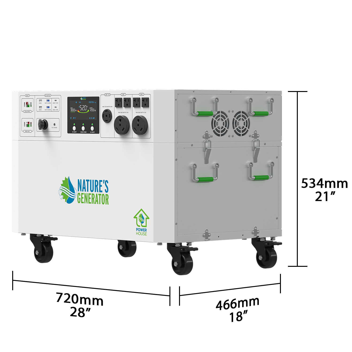 Powerhouse Gen 2 Whole Home Solar Generator
