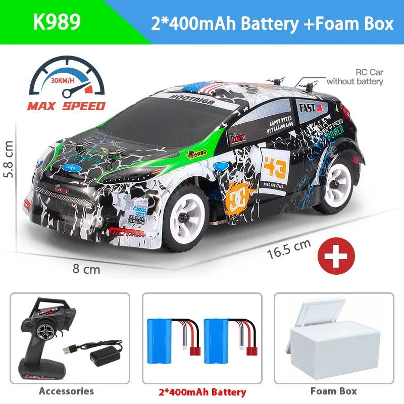 WLtoys K969 1:28 4WD 2.4G Mini RC Racing Car High Speed Off-Road Remote Control Drift