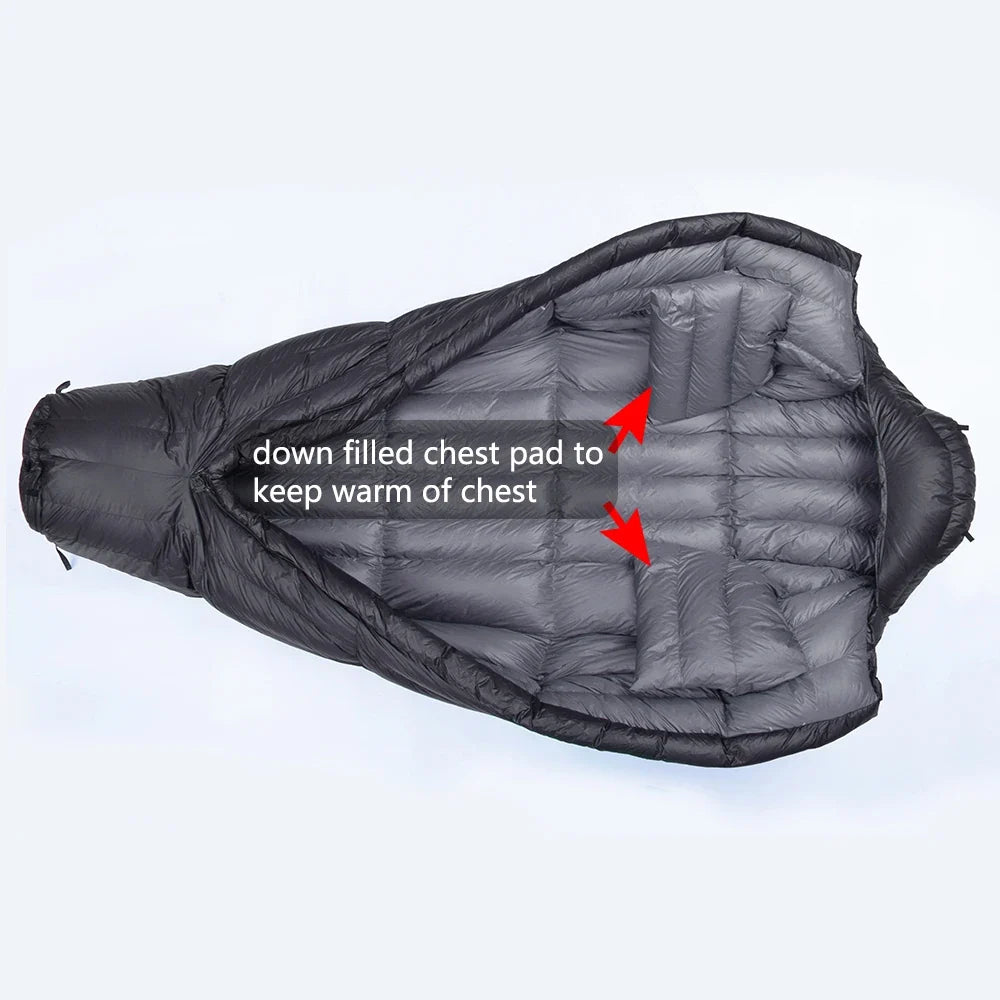 Kamperbox Down Winter Outdoor Ultralight Sleeping Bags Camping Equipment