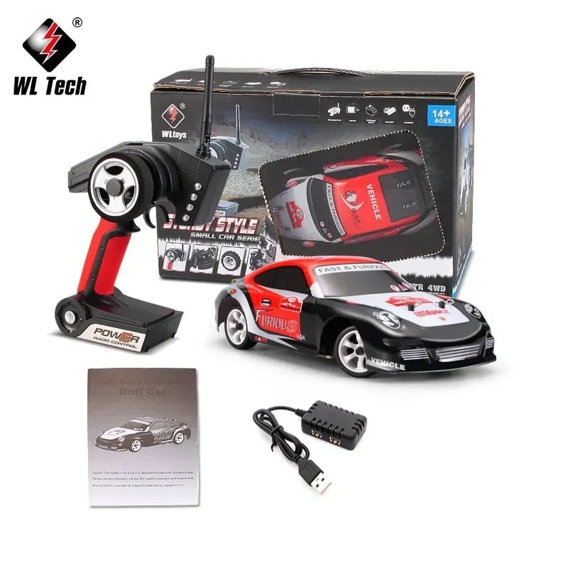 WLtoys K969 1:28 4WD 2.4G Mini RC Racing Car High Speed Off-Road Remote Control Drift
