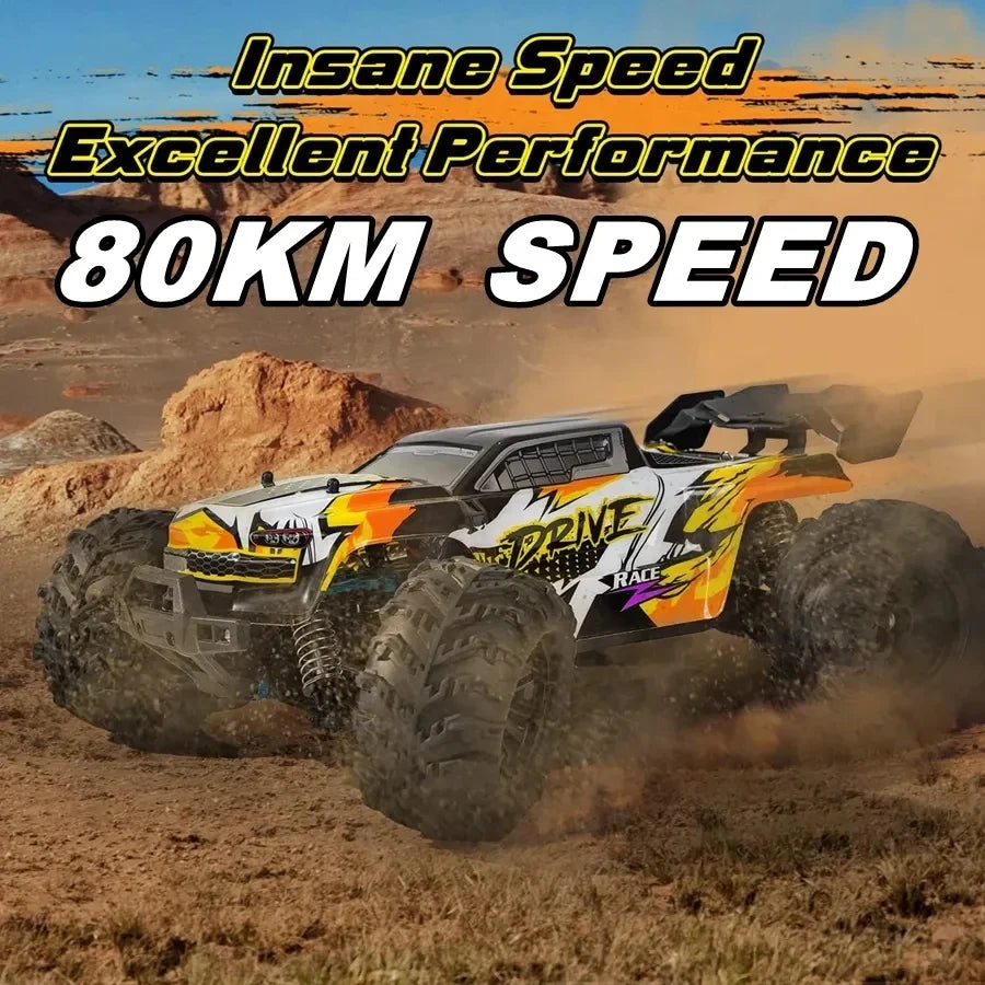 4WD Remote Control Car High-Speed 50-80KM/H Off-Road Buggy Truck