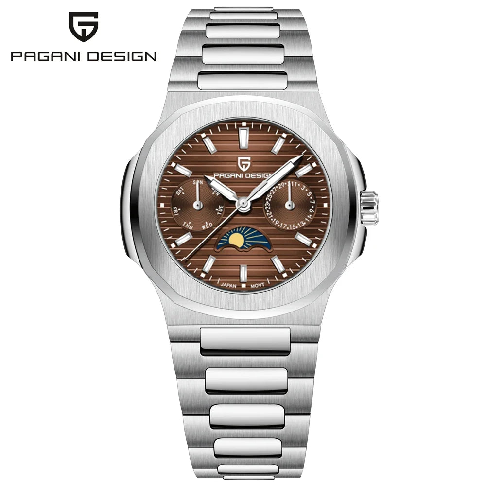 2024 New PAGANI DESIGN Women's Watches Luxury Watch For Women Quartz Wristwatch Ladies Sapphire Waterproof Exquisite Gift Clock