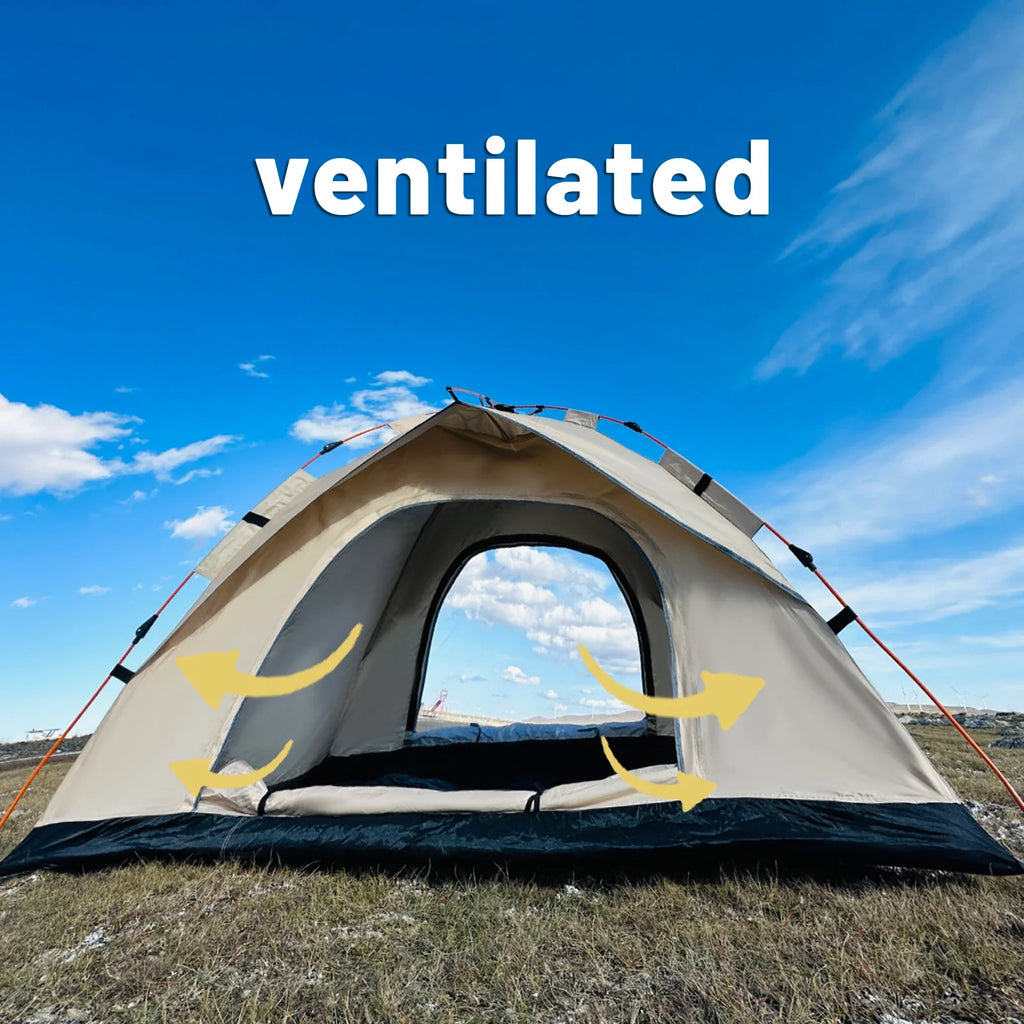 Outdoor Automatic Quick-opening Tent Automatic Rainproof Sunshine-proof 4 person tents