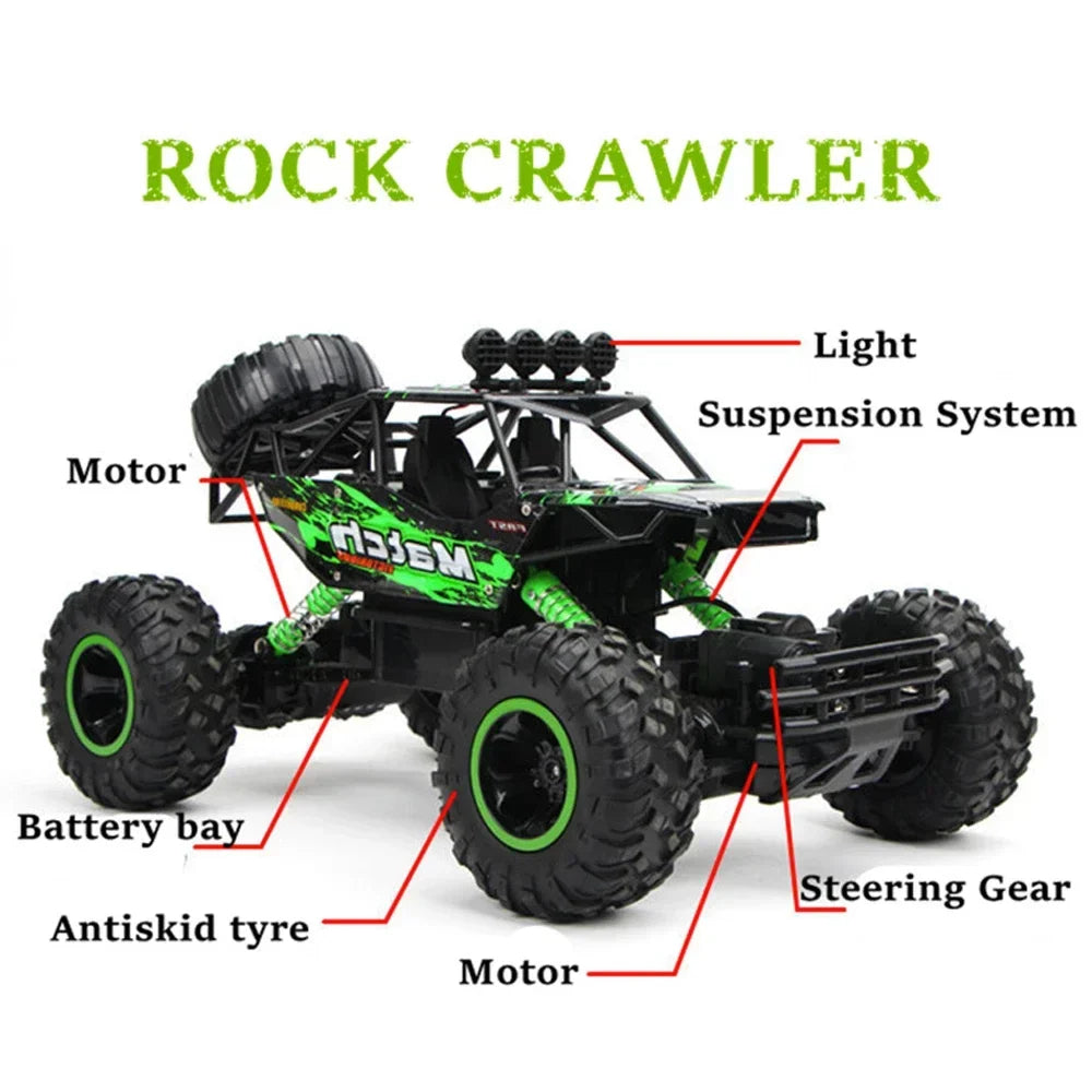 1:12/1:16 4WD RC Car Off-Road Buggy Remote Control Toy for Kids