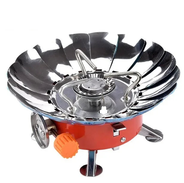 Portable Camping Windproof Outdoor Stove-Backpacking Camping Picnic Camping BBQ Grill