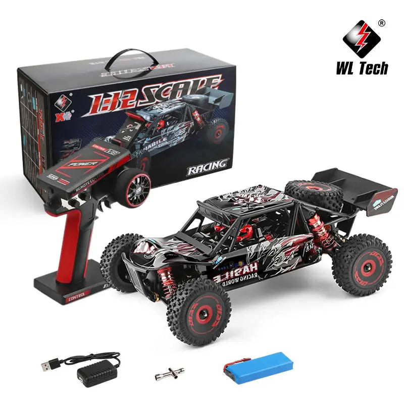 Pro 1:12 4WD RC Racing Car High-Speed Brushless Motor Off-Road Remote Control Drift