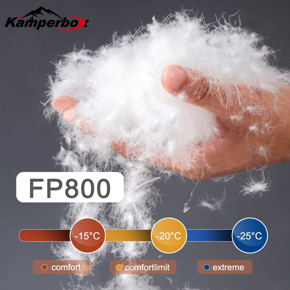 Kamperbox Down Winter Outdoor Ultralight Sleeping Bags Camping Equipment