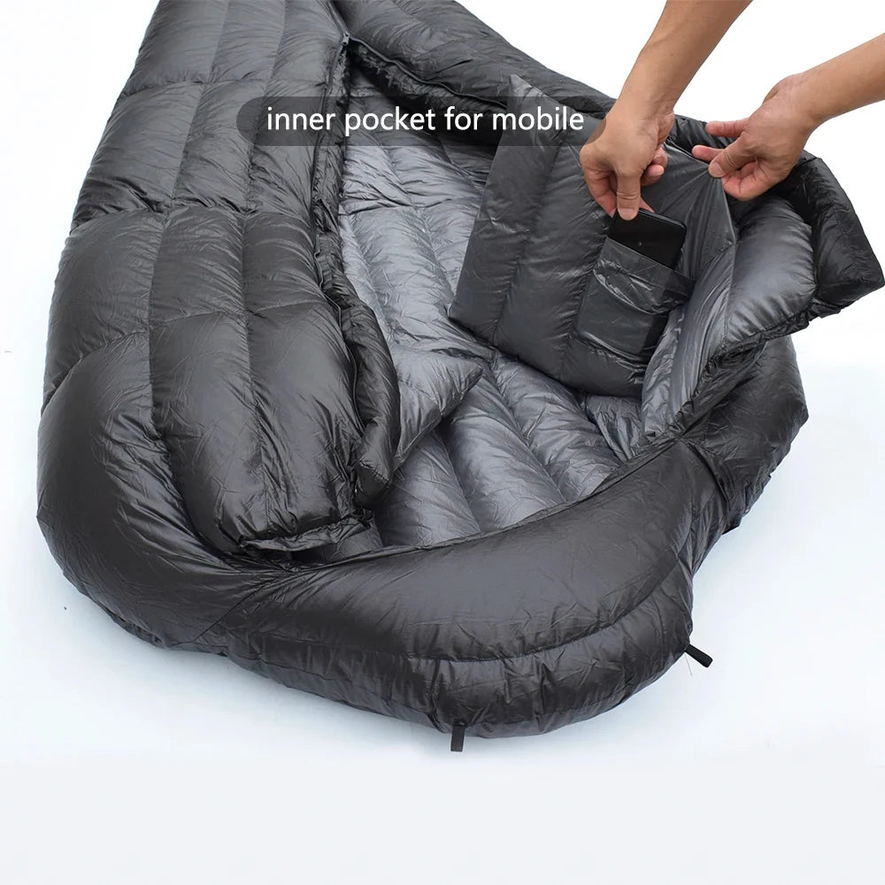 Kamperbox Down Winter Outdoor Ultralight Sleeping Bags Camping Equipment