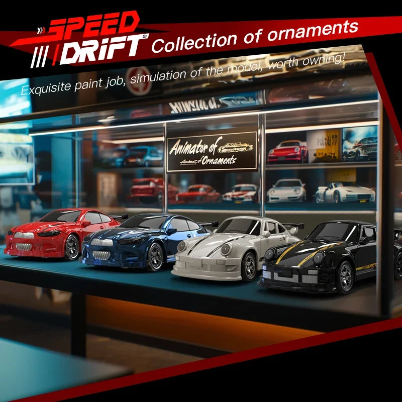 2025 KF20 1:64 Drift RC Car 4-Wheel Remote Control Racing Toy