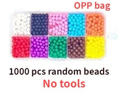 DIY Water Spray Magic Beads Craft Kit for Kids (Crystal Beads Set)