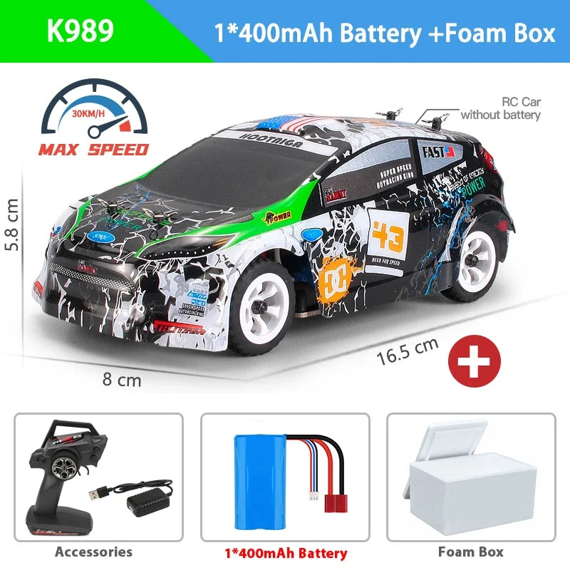 WLtoys K969 1:28 4WD 2.4G Mini RC Racing Car High Speed Off-Road Remote Control Drift