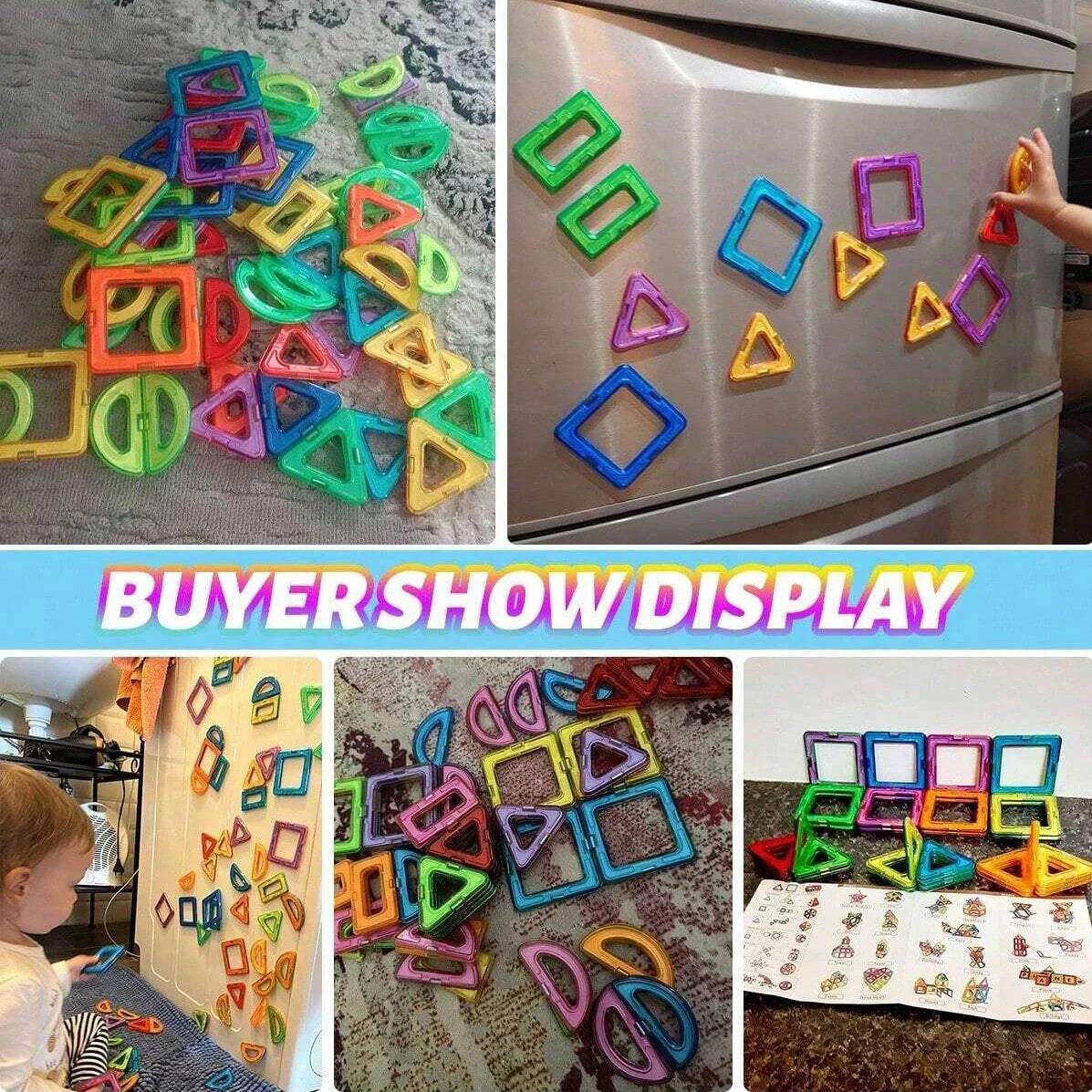 Magnetic Building Blocks for Kids – STEM Construction Learning Toy