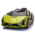 TOBBI 12V Licensed Lamborghini Sian Electric Kids Ride On Car
