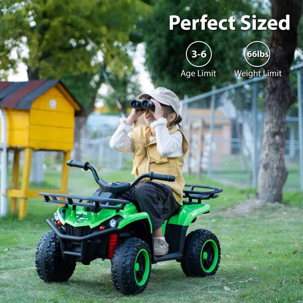 TOBBI 24V Electric Kids Ride-on ATV Quad