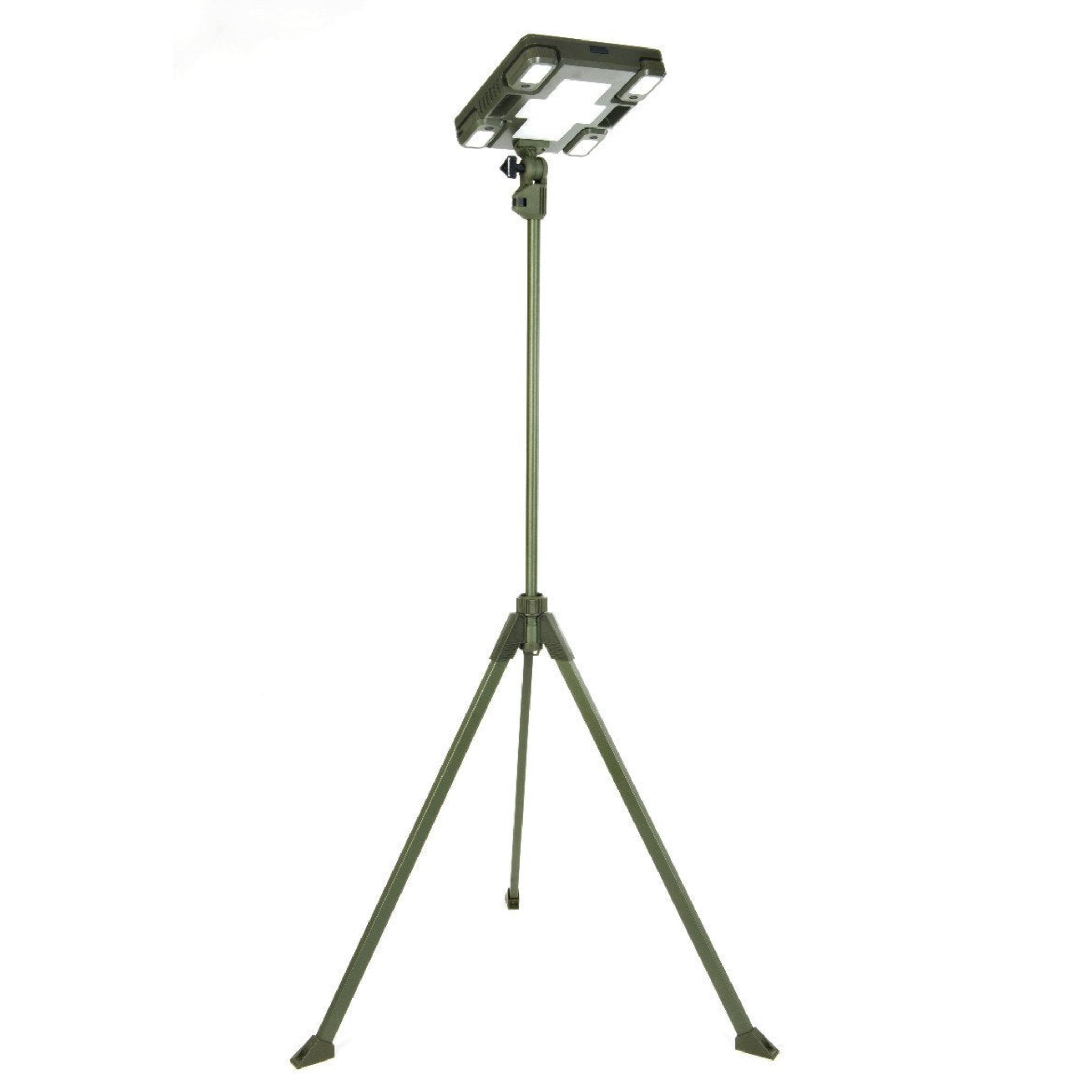 TRU De-LIGHT WHITENIGHT Multipurpose Solar / AC / DC - Garden, Camping Main Light + 3 Independent Detachable Multi Mode Side Lights / Tripod + Carrying Bag