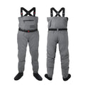 DikaSun Breathable Stocking Foot Waders for Fly Fishing (Lightweight Unisex Design)