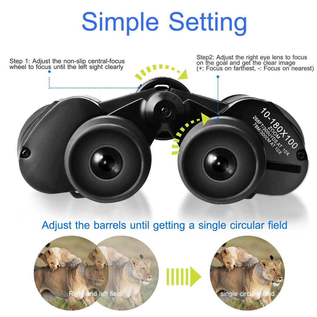 Binoculars – Portable Zoom | Outdoor Use