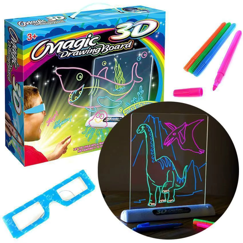 Magic 3D Flash Drawing Board
