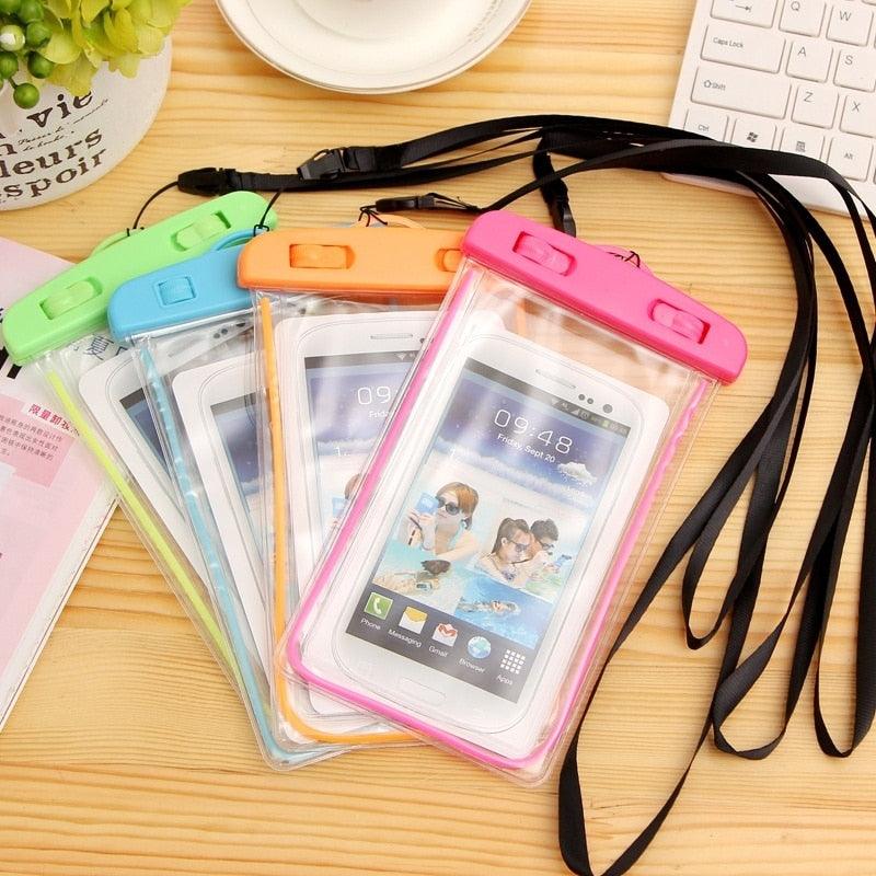 Universal Waterproof Cell Portable Bags Plastic Waterproof Underwater Pouch for Mobile