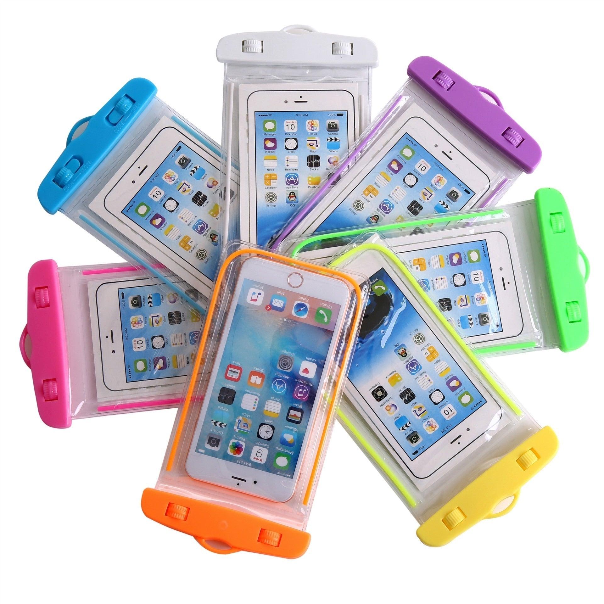 Universal Waterproof Cell Portable Bags Plastic Waterproof Underwater Pouch for Mobile