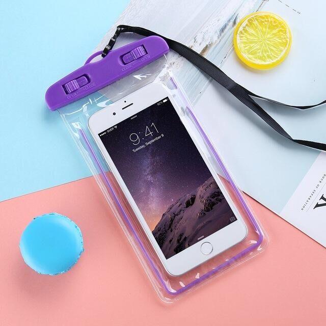 Universal Waterproof Cell Portable Bags Plastic Waterproof Underwater Pouch for Mobile
